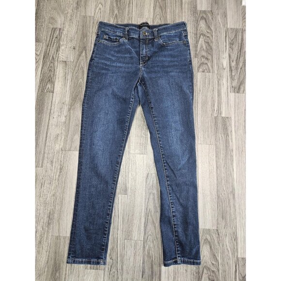 (3/$35) Banana Republic Jeans Womens 29 Sculpt Skinny Stretch Denim Medium Wash - Picture 1 of 11